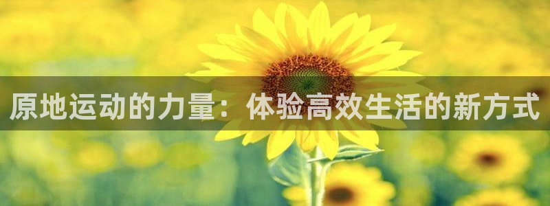杏宇2登录地址：原地运动的力量：体验高效生活的新方式